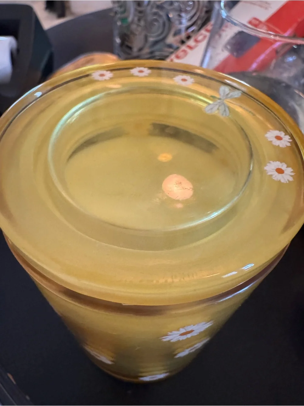 DW Home Daisy & Chamomile Scented Candle - Yellow Francesca
